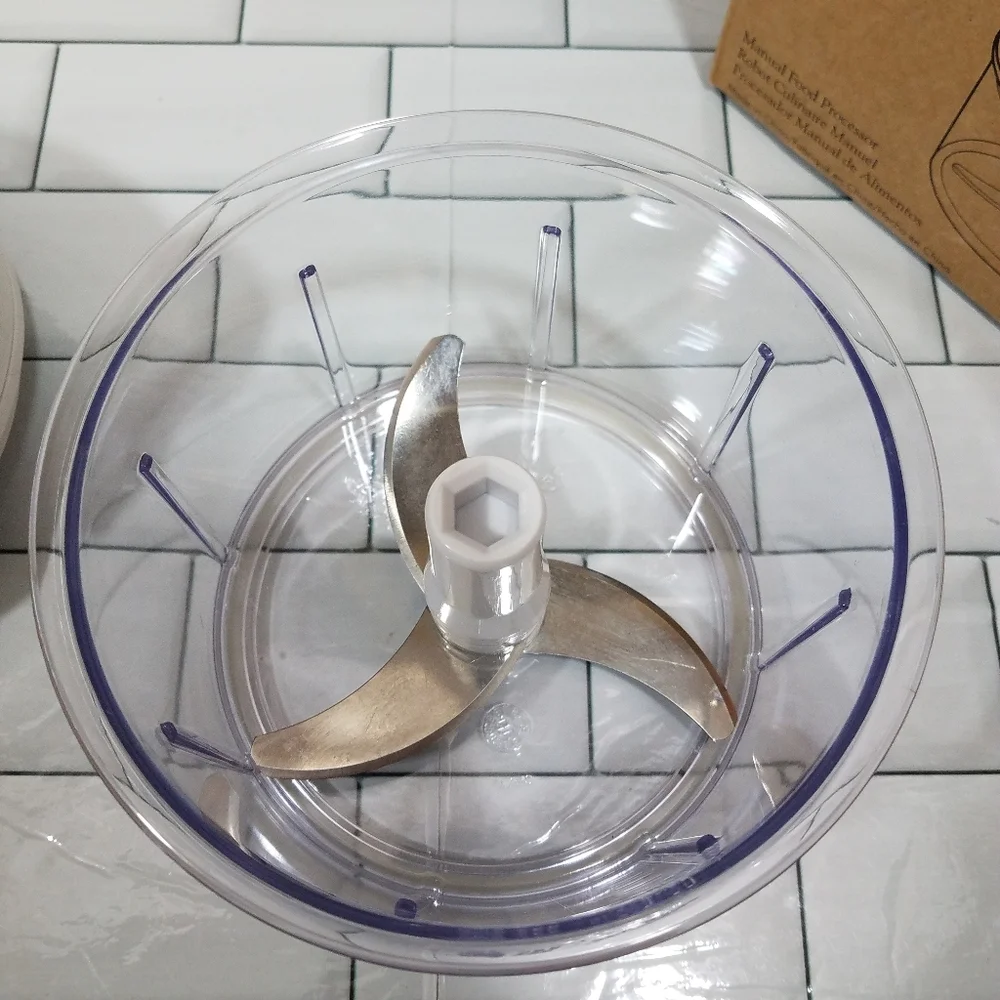 Pampered Chef Manual Food Processor 2581 3 Cup